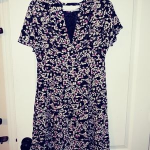 Banana Republic flower pattern dress